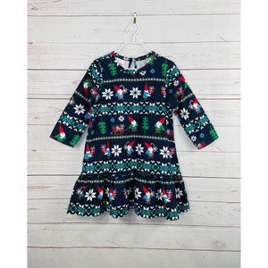 Hanna Andersson Christmas Gnome Dress Size 3